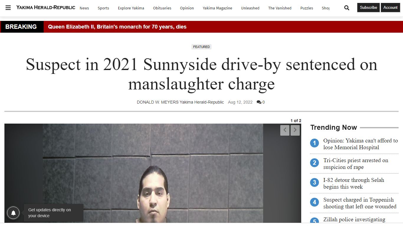 Suspect in 2021 Sunnyside drive-by sentenced on manslaughter charge ...